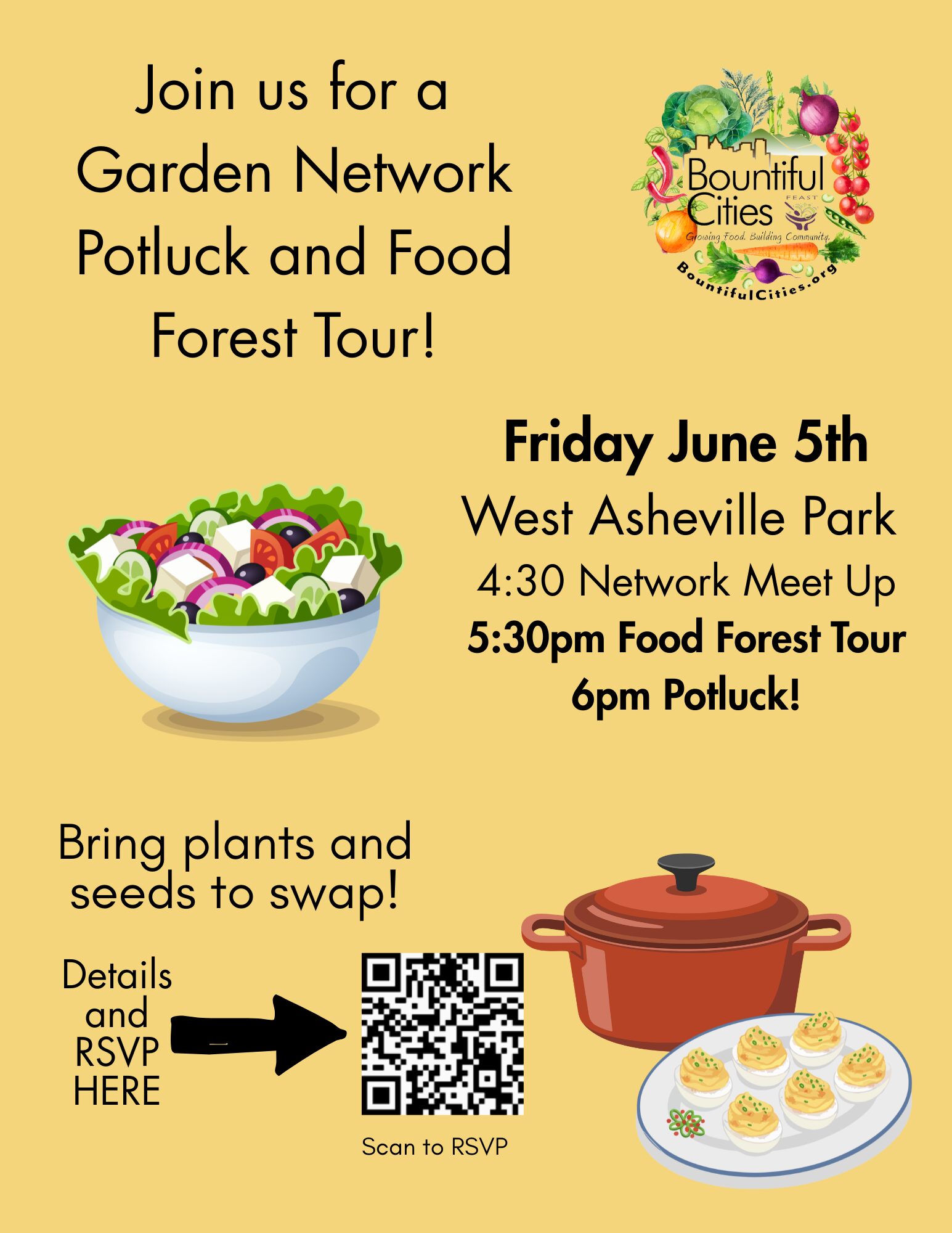 June Garden Network Potluck